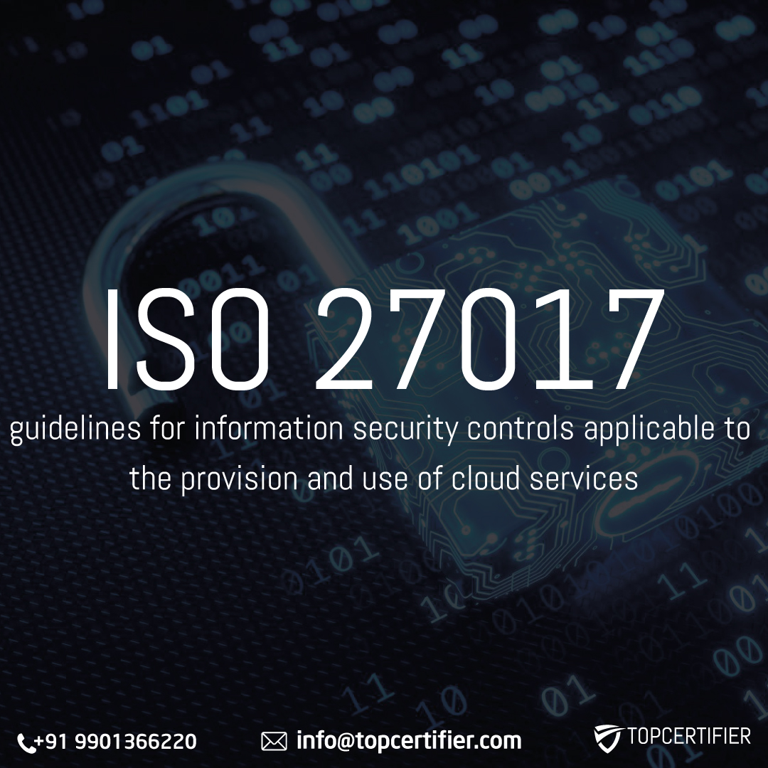 ISO 27017 certification IN SriLanka